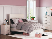 Sam's Furniture - Ashley Furniture - Stelsie Bedroom - Full Panel Bed / White - B2588B4