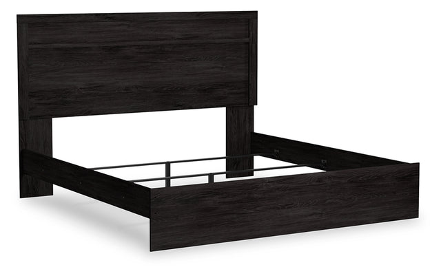 Sam's Furniture - Ashley Furniture - Belachime Bedroom - Twin Panel Bed / Charcoal - B2589B11