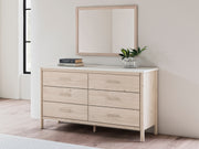 Sam's Furniture - Ashley Furniture - Cadmori Bedroom - Dresser and Mirror / Two-tone - B2615B1