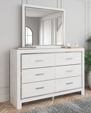 Sam's Furniture - Ashley Furniture - Altyra Bedroom - Dresser and Mirror / White - B2640B1