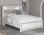 Sam's Furniture - Ashley Furniture - Altyra Bedroom - Queen Panel Bookcase Bed / White - B2640B4