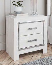 Sam's Furniture - Ashley Furniture - Altyra Bedroom - Two Drawer Night Stand / White - B2640-92