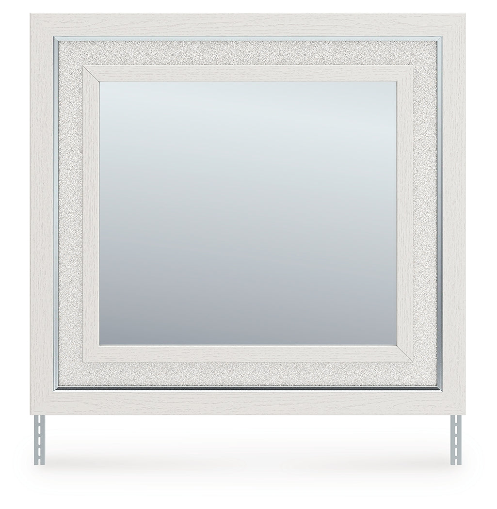 Sam's Furniture - Ashley Furniture - Zuraleus Bedroom - Bedroom Mirror / White - PCB3381-36