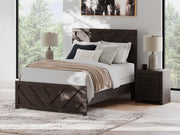 Sam's Furniture - Ashley Furniture - Prendonea Bedroom - Full Panel Bed / Charcoal - B3789B3