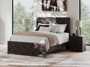Sam's Furniture - Ashley Furniture - Prendonea Bedroom - Queen Panel Bed / Charcoal - B3789B4
