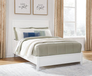 Sam's Furniture - Ashley Furniture - Binterglen Bedroom - Full Panel Bed / White - B427B4