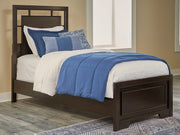 Sam's Furniture - Ashley Furniture - Covetown Bedroom - Twin Panel Bed / Dark Brown - B441B2