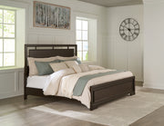 Sam's Furniture - Ashley Furniture - Covetown Bedroom - California King Panel Bed / Dark Brown - B441B9