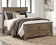 Sam's Furniture - Ashley Furniture - Trinell Bedroom - Queen Panel Bed / Brown - B446B11