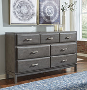 Sam's Furniture - Ashley Furniture - Caitbrook Bedroom - Dresser / Gray - B476-31