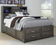 Sam's Furniture - Ashley Furniture - Caitbrook Bedroom - Two Drawer Night Stand / Gray - B476-92