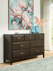 Sam's Furniture - Ashley Furniture - Vanmore Bedroom - Dresser / Dark Brown - B479-31