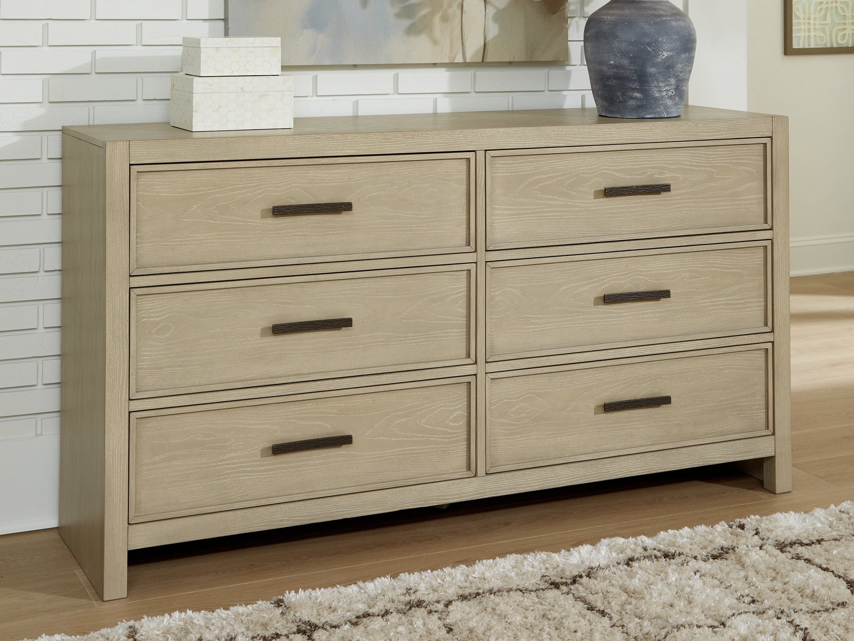 Sam's Furniture - Ashley Furniture - Calmoro Bedroom - Dresser / Gray - B602-31