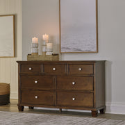 Sam's Furniture - Ashley Furniture - Danabrin Bedroom - Dresser / Brown - B685-31