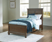 Sam's Furniture - Ashley Furniture - Danabrin Bedroom - California King Panel Storage Bed / Brown - B685B19
