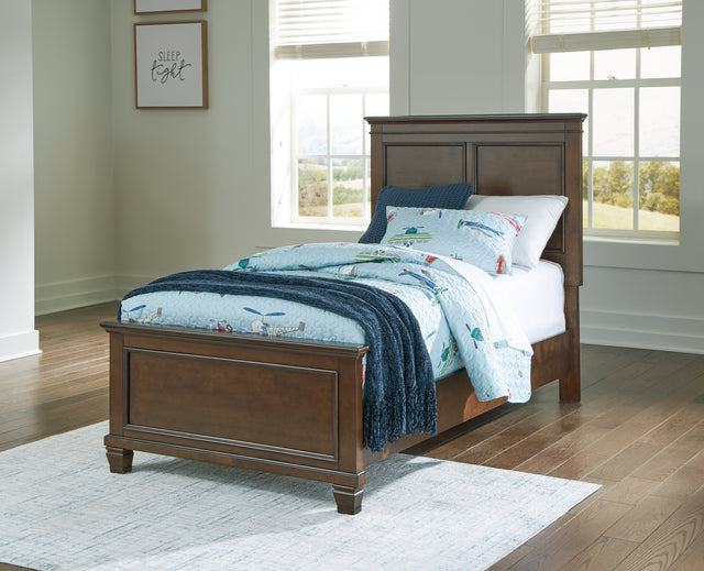 Sam's Furniture - Ashley Furniture - Danabrin Bedroom - California King Panel Storage Bed / Brown - B685B19