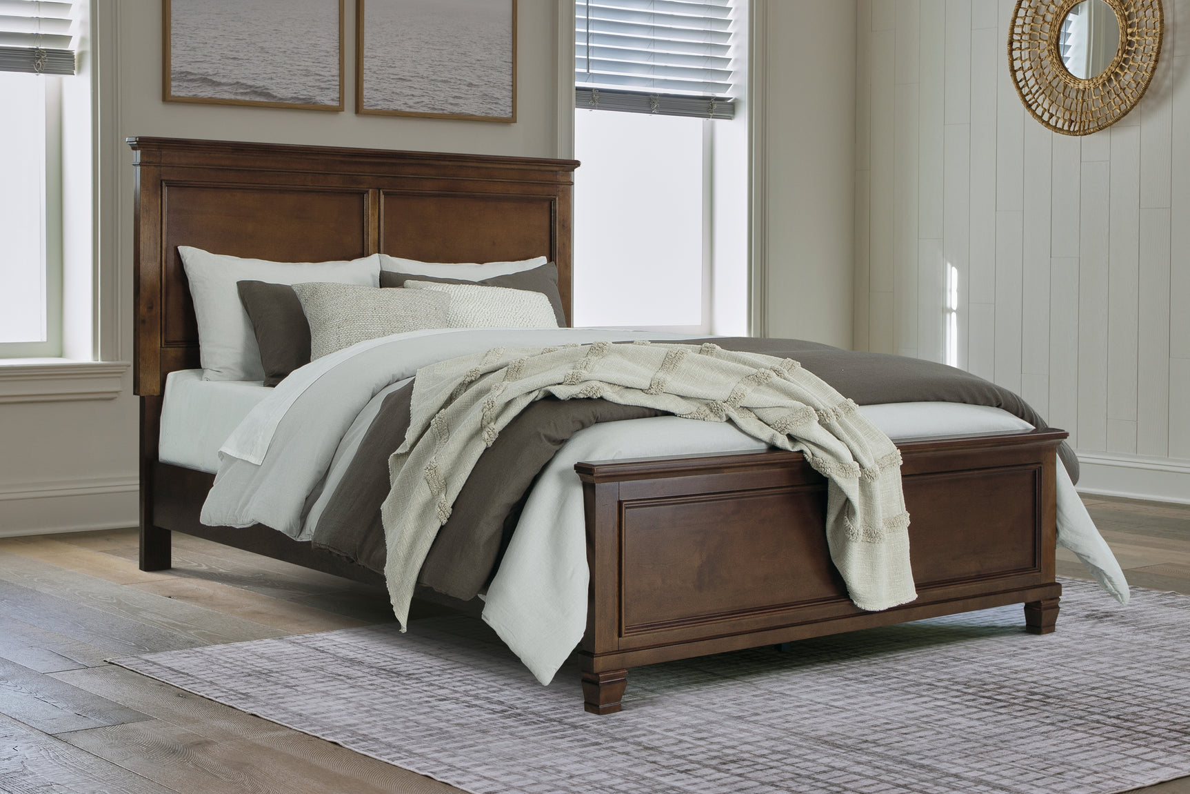 Sam's Furniture - Ashley Furniture - Danabrin Bedroom - Queen Panel Bed / Brown - B685B2