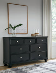 Sam's Furniture - Ashley Furniture - Lanolee Bedroom - Dresser / Black - B687-31