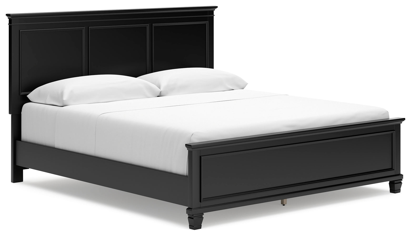Sam's Furniture - Ashley Furniture - Lanolee Bedroom - California King Panel Bed / Black - B687B9