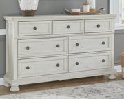 Sam's Furniture - Ashley Furniture - Robbinsdale Bedroom - Dresser / Antique White - B742-31