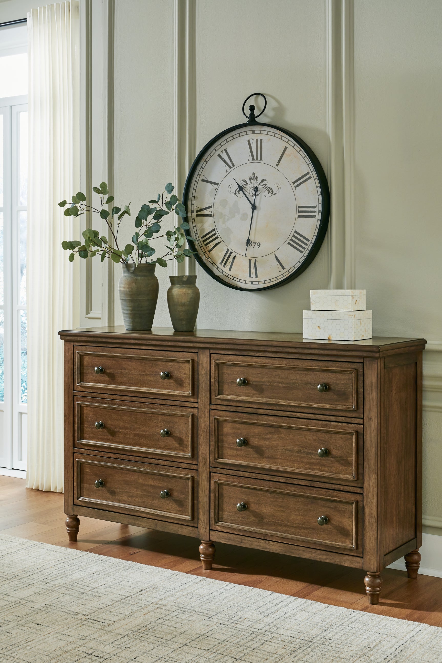 Sam's Furniture - Ashley Furniture - Sturlayne Bedroom - Dresser / Brown - B787-31