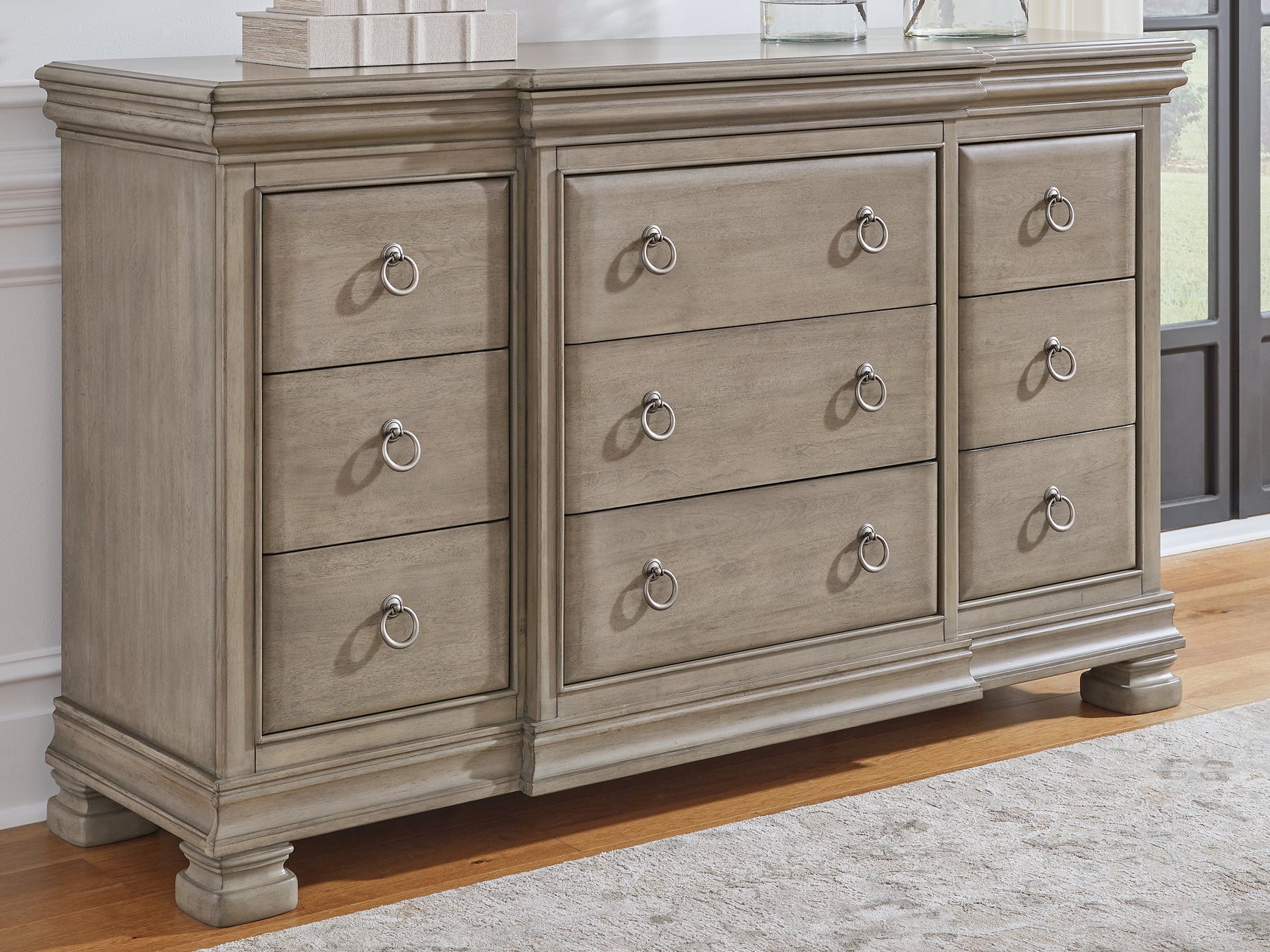 Sam's Furniture - Ashley Furniture - Lexorne Bedroom - Dresser / Gray - B924-31