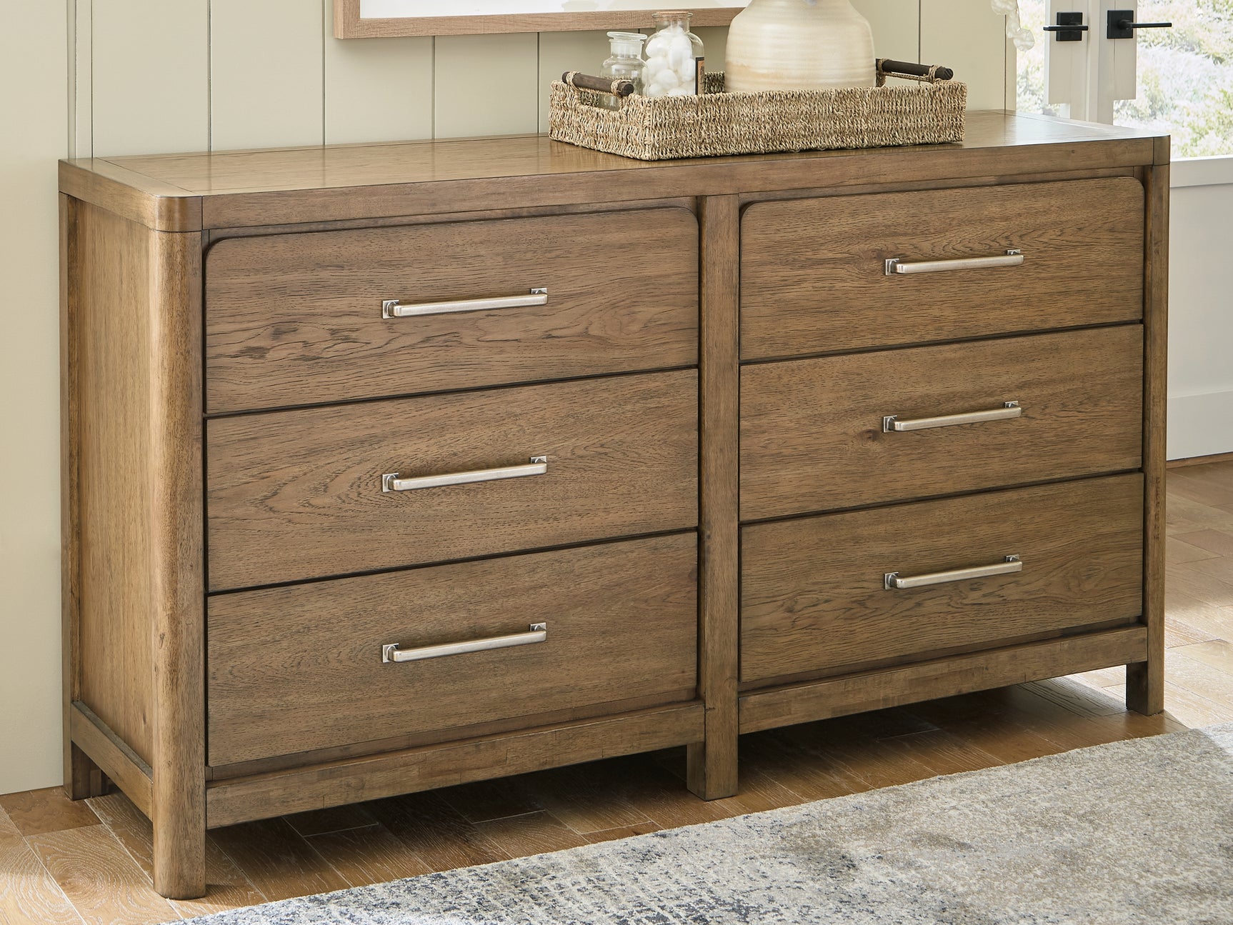 Sam's Furniture - Ashley Furniture - Cabalynn Bedroom - Dresser / Light Brown - B974-31