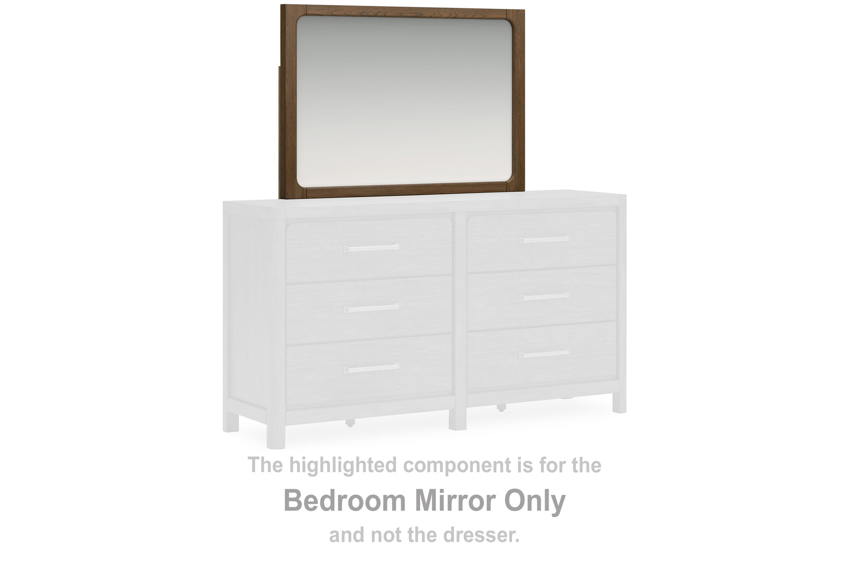 Sam's Furniture - Ashley Furniture - Cabalynn Bedroom - Bedroom Mirror / Light Brown - B974-36