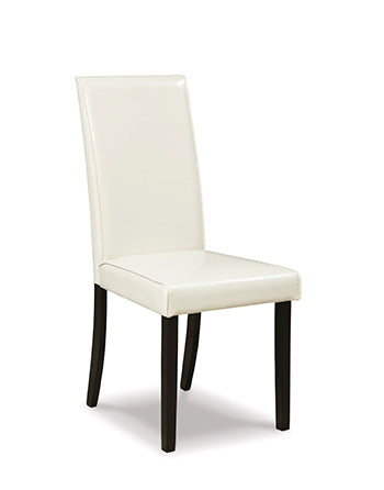 Sam's Furniture - Ashley Furniture - Kimonte Dining Room - Dining Chair (Set of 2) / Ivory - D250-01X2
