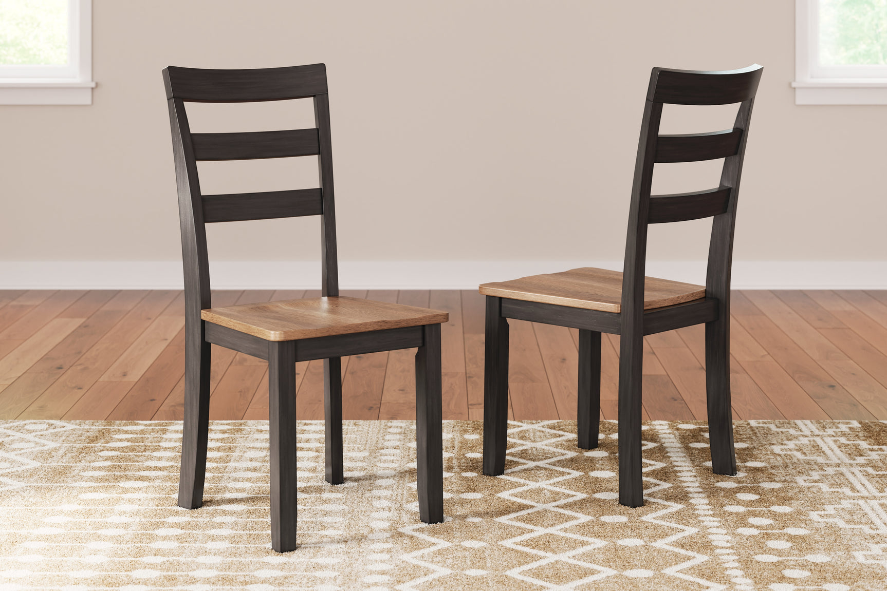Sam's Furniture - Ashley Furniture - Gesthaven Dining Room - Dining Chair (Set of 2) / Natural/Brown - D396-01X2
