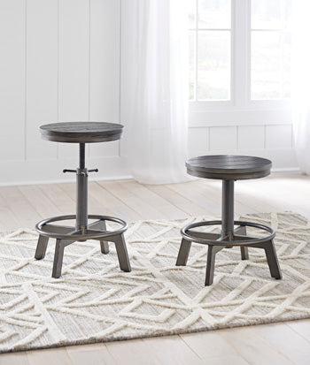 Sam's Furniture - Ashley Furniture - Torjin Dining Room - Counter Height Stool (Set of 2) / Gray - D440-324X2