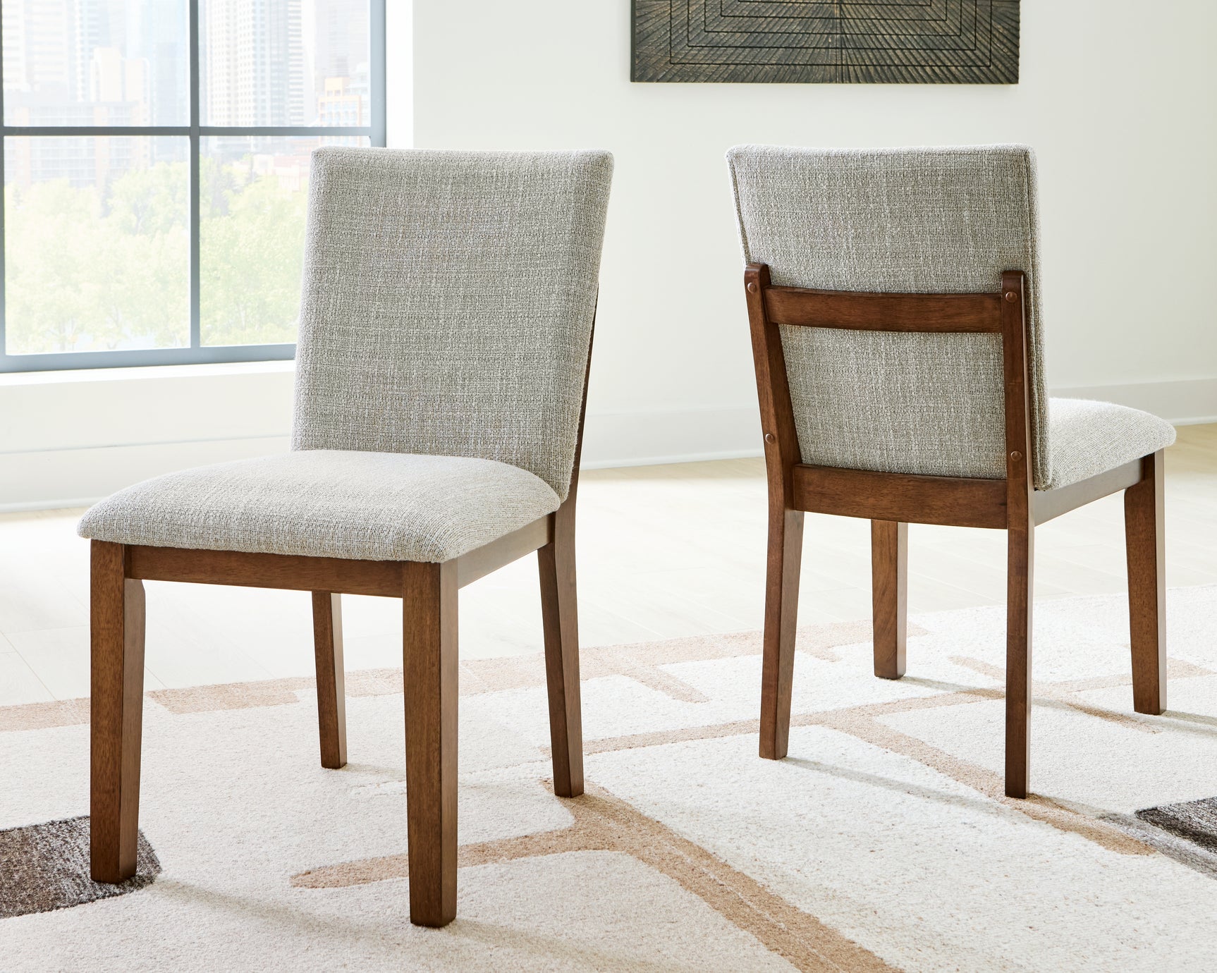 Sam's Furniture - Ashley Furniture - Kraeburn Dining Room - Dining Chair (Set of 2) / Brown - D496-01X2