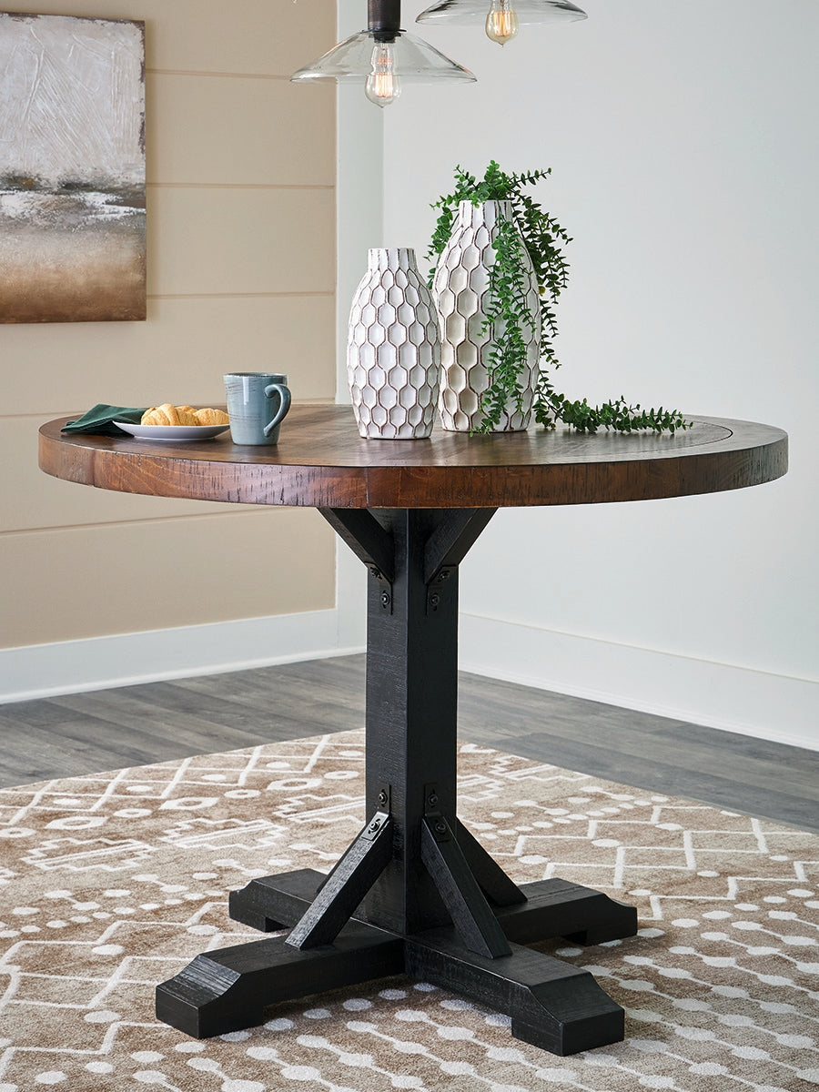 Sam's Furniture - Ashley Furniture - Valebeck Dining Room - Counter Height Dining Table / Multi - D546D21
