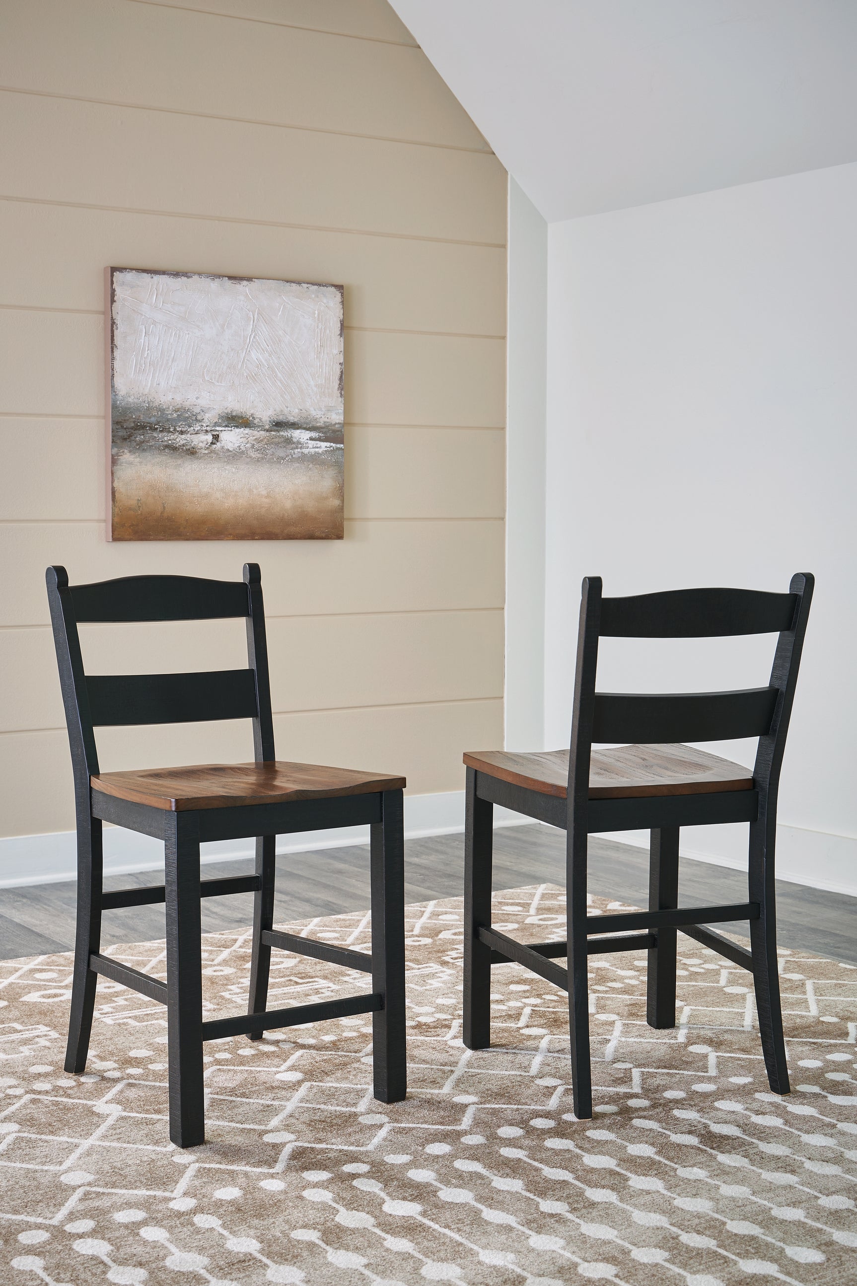 Sam's Furniture - Ashley Furniture - Valebeck Dining Room - Counter Height Barstool (Set of 2) / Multi - D546-724X2