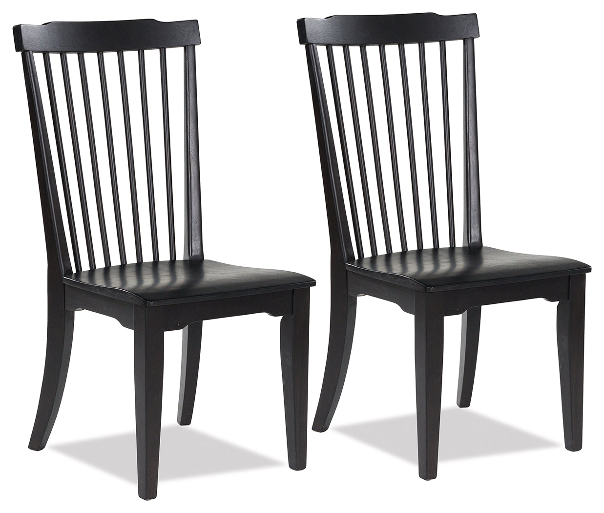 Sam's Furniture - Ashley Furniture - Brenkerton Dining Chair (Set of 2) - Dining Chair (Set of 2) / Black - PCD591-01X2