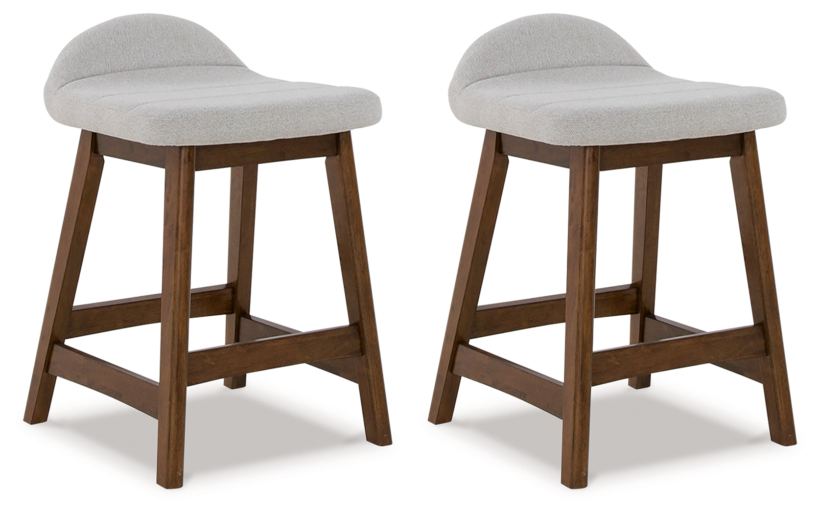 Sam's Furniture - Ashley Furniture - Lyncott Dining Room - Counter Height Bar Stool (Set of 2) / Light Gray/Brown - D615-124X2