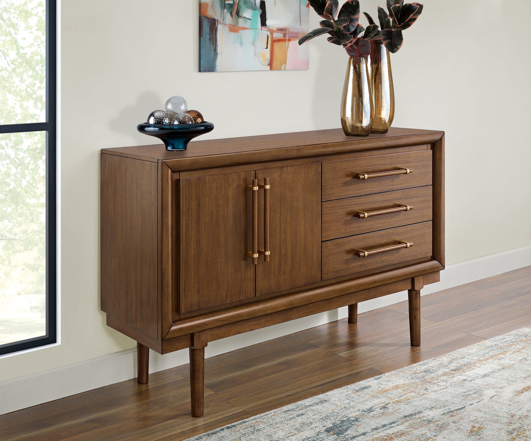 Sam's Furniture - Ashley Furniture - Lyncott Dining Room - Dining Room Server / Brown - D615-60