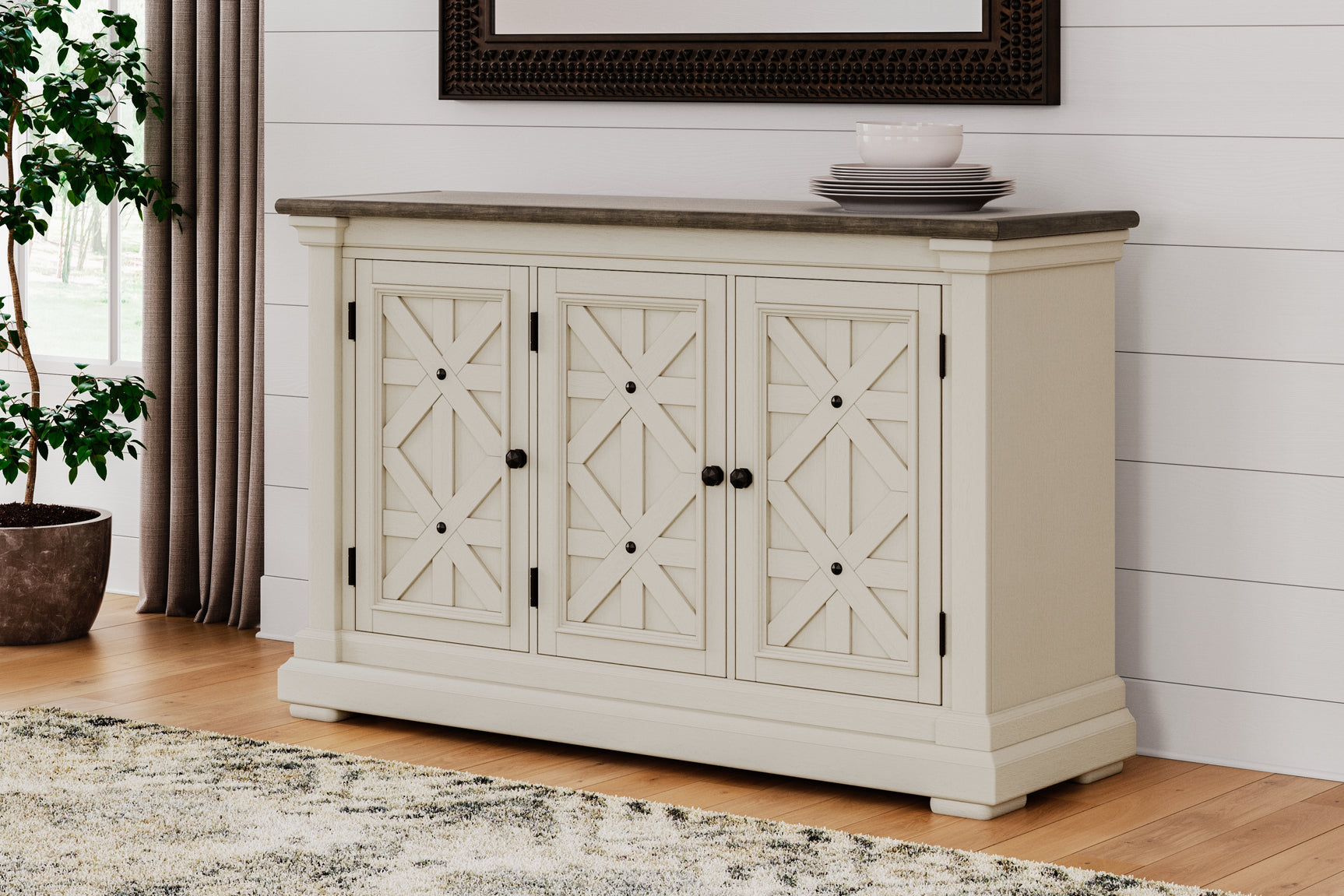 Sam's Furniture - Ashley Furniture - Bolanburg Dining Room - Dining Room Server / Two-tone - D647-60