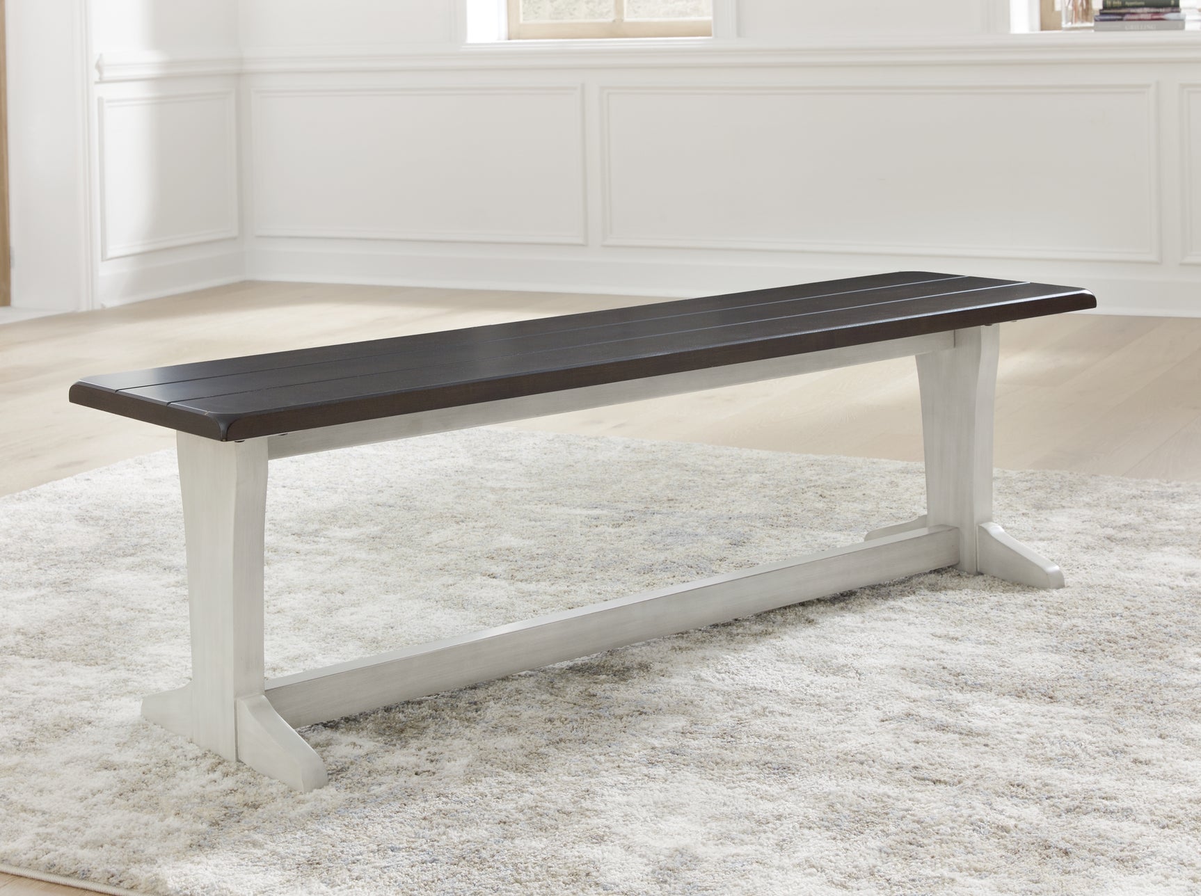 Sam's Furniture - Ashley Furniture - Darborn Dining Room - Dining Table / Gray/Brown / 40"W x 78"D x 30"H - D796D3
