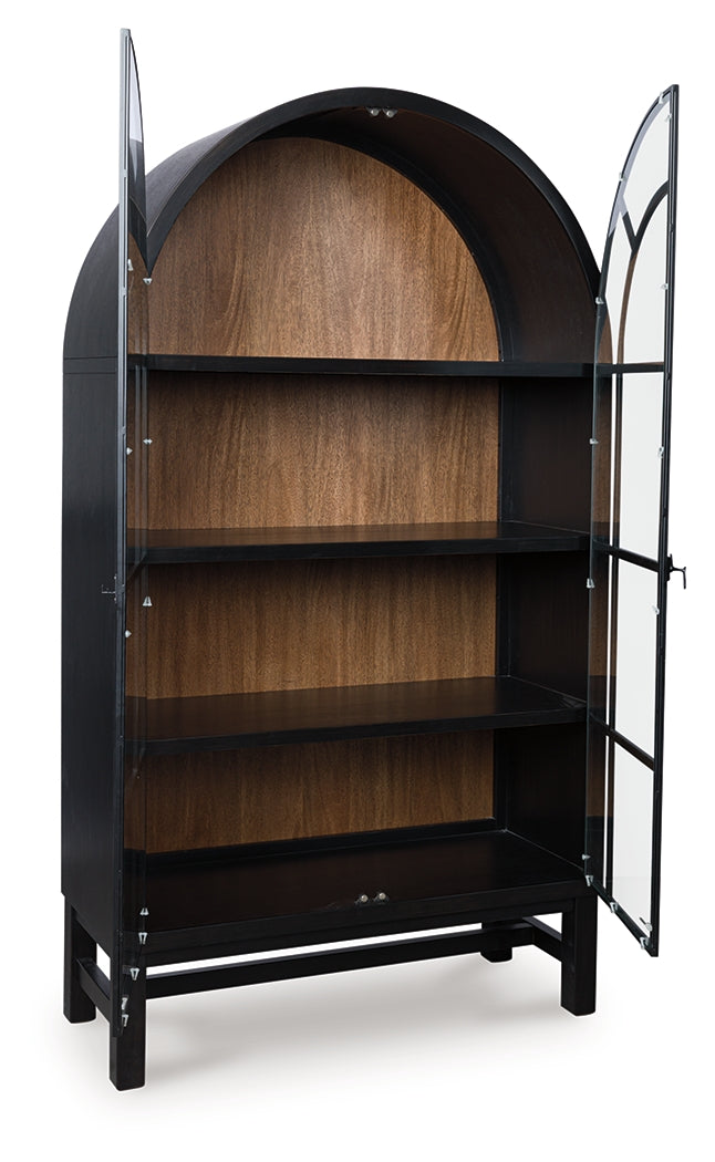 Sam's Furniture - Ashley Furniture - Greddinton Display Cabinet - Display Cabinet / Black/Brown - PCD824-376
