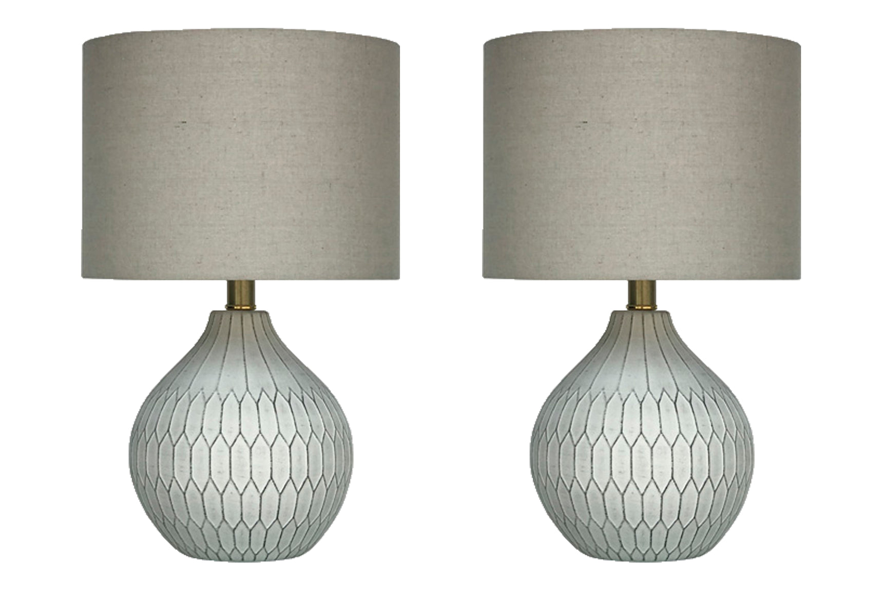 Sam's Furniture - Ashley Furniture - Wardmont Lighting - Table Lamp (Set of 2) / White - L180094X2
