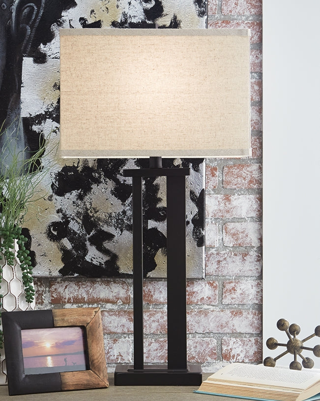 Sam's Furniture - Ashley Furniture - Aniela Lighting - Metal Table Lamp (Set of 2) / Bronze Finish - L204074