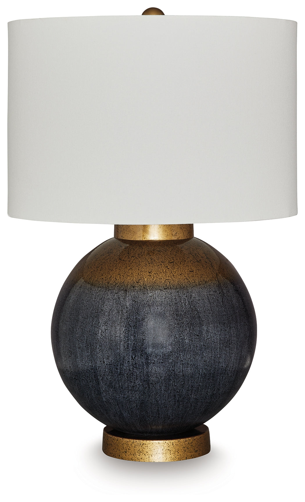 Sam's Furniture - Ashley Furniture - Adara Lighting - Metal Table Lamp (1/CN) / Blue/Gold Finish - L207564