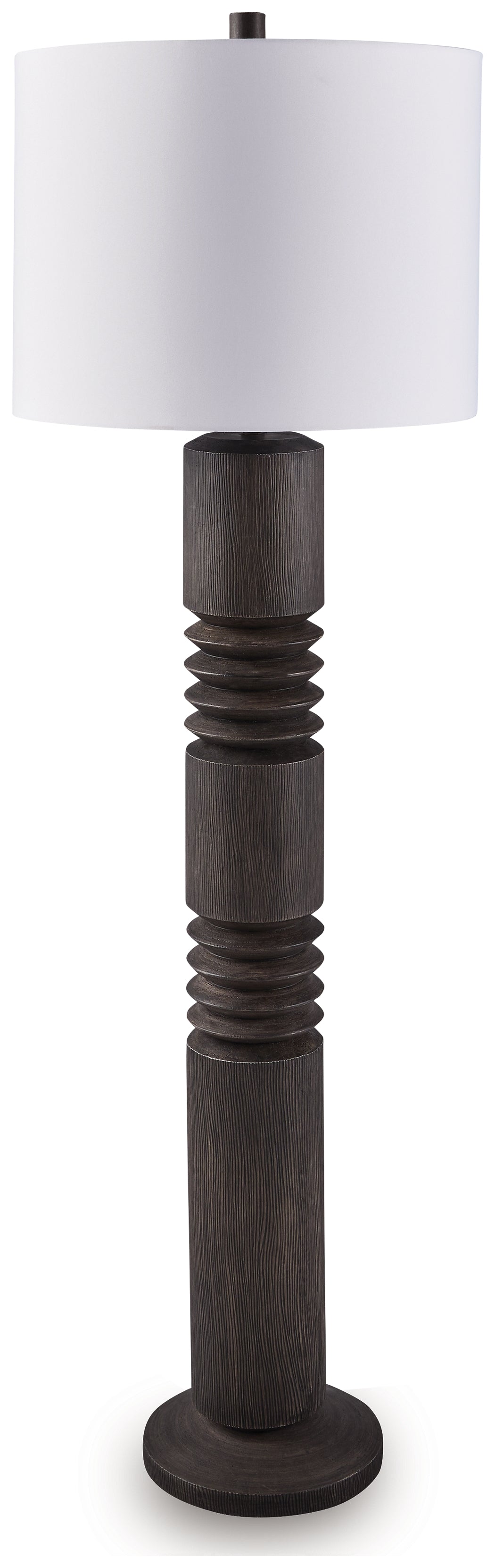 Sam's Furniture - Ashley Furniture - Fainwell Lighting - Poly Floor Lamp (1/CN) / Distressed Black - L235861