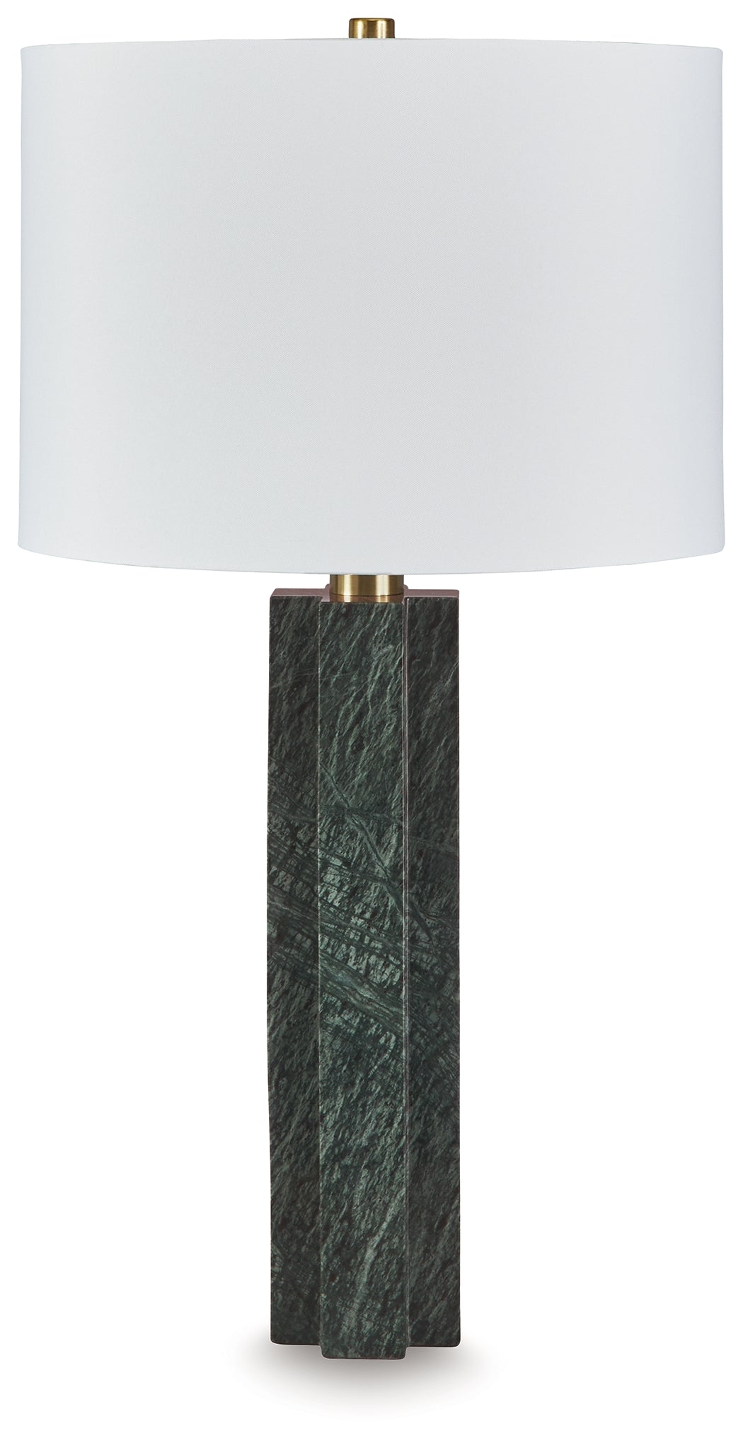 Sam's Furniture - Ashley Furniture - Keegan Lighting - Marble Table Lamp (1/CN) / Green - L429084
