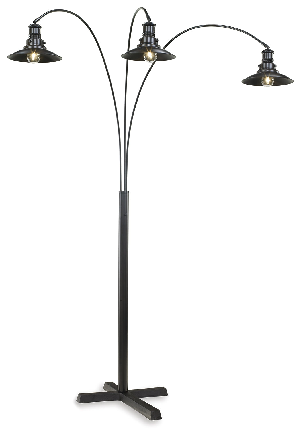 Sam's Furniture - Ashley Furniture - Sheriel Lighting - Metal Arc Lamp (1/CN) / Black - L725059