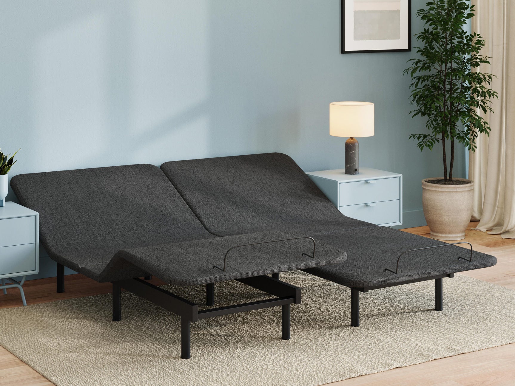 Sam's Furniture - Ashley Furniture - Comfort Classic Adj Base Split California King Adjustable Base - Split Cal King Adjustable Base - M1X1192