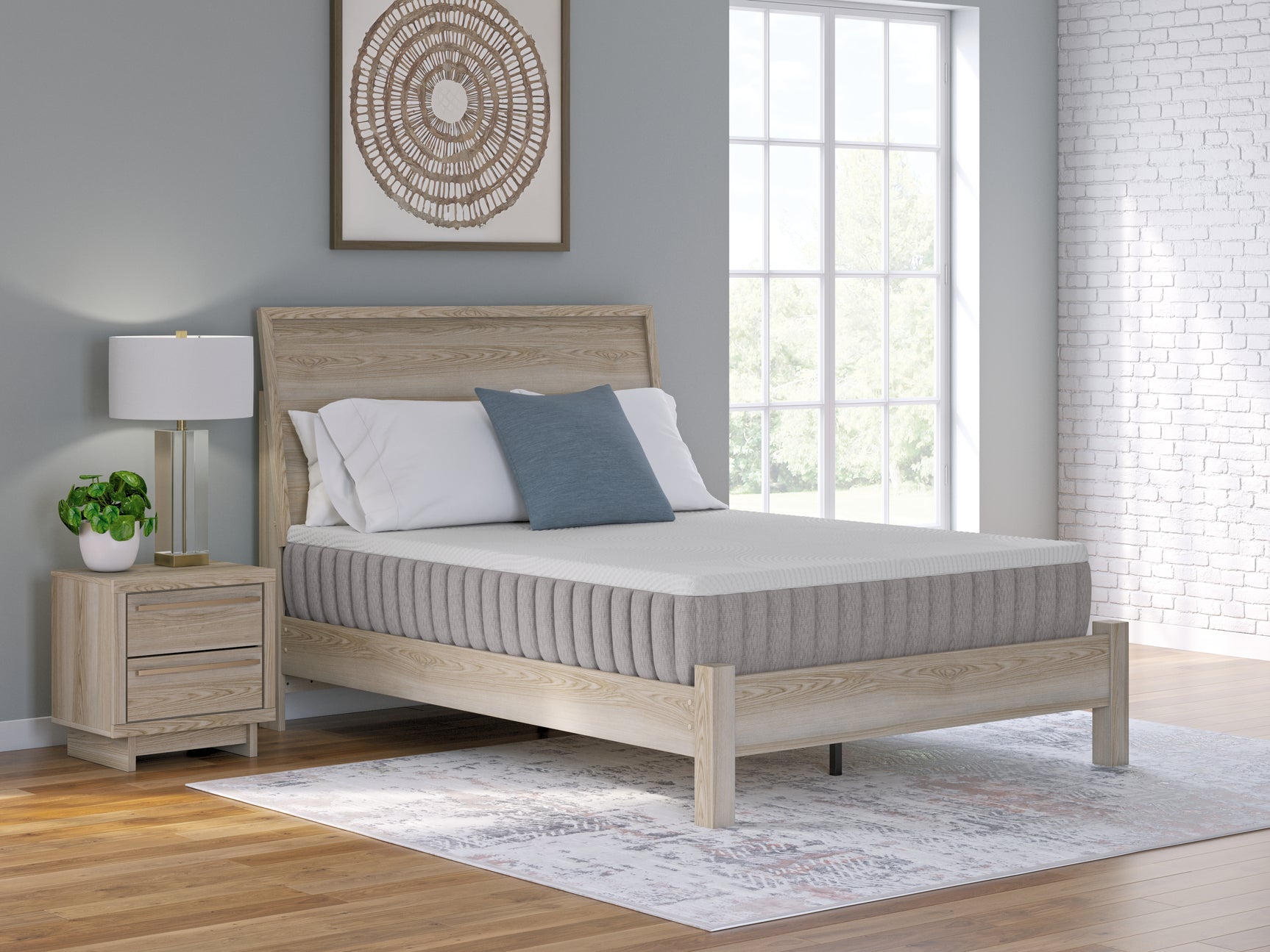 Sam's Furniture - Ashley Furniture - Terra Sleep Firm Mattresses - California King / White - M52251