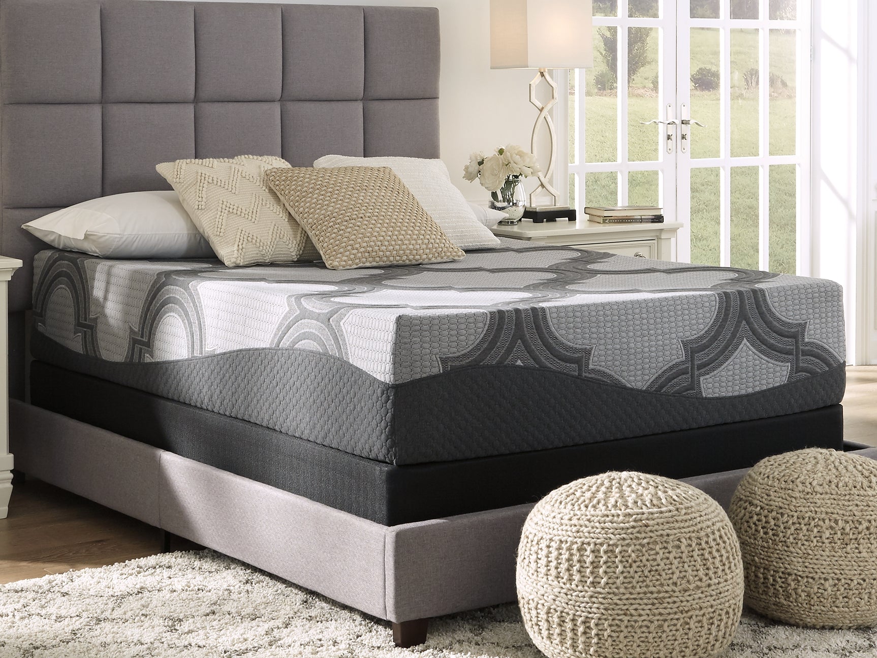 Sam's Furniture - Ashley Furniture - 1100 Series Mattresses - Twin XL / Gray - M52671