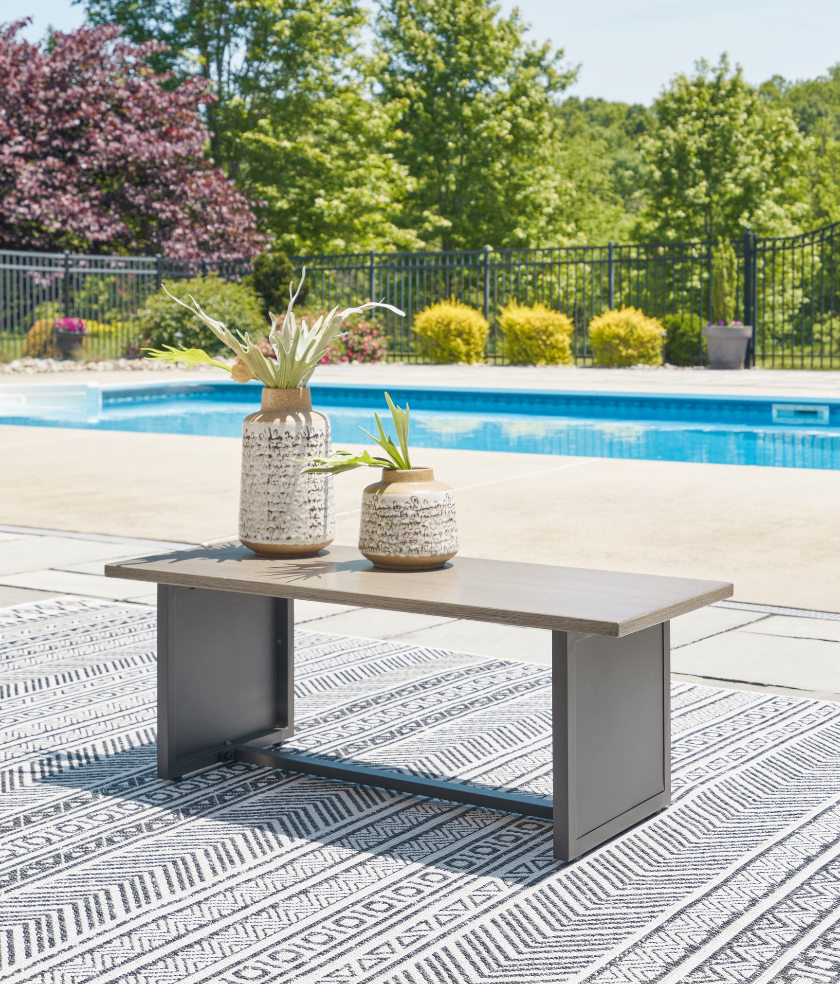 Sam's Furniture - Ashley Furniture - Bree Zee Outdoor - 3-Piece Outdoor Modular Seating / Brown - P160P9